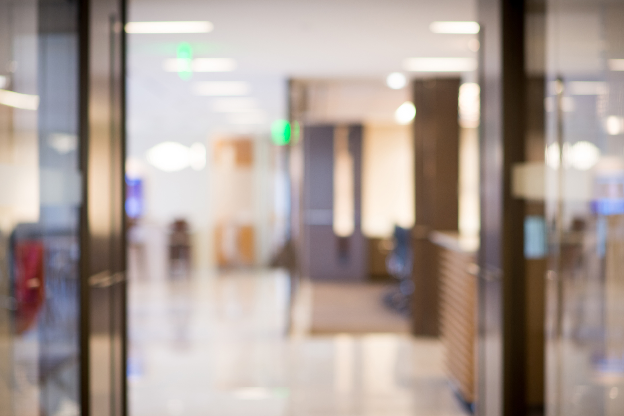 Defocused Office Background